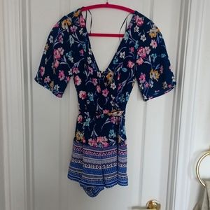 Floral dressy jumper